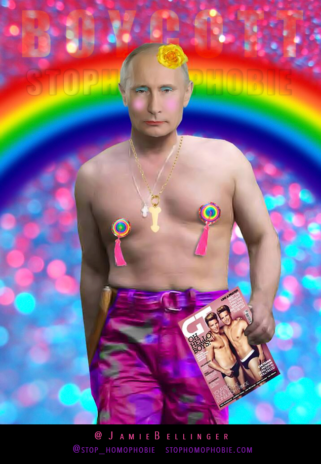 « Il est parti plus vite que Vladimir Poutine d’un bar gay »