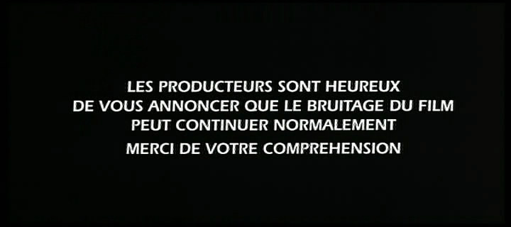 « Ah … on me dit que non … »