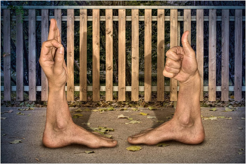 Se faire coudre tous les trous? Même les doigts de pieds?