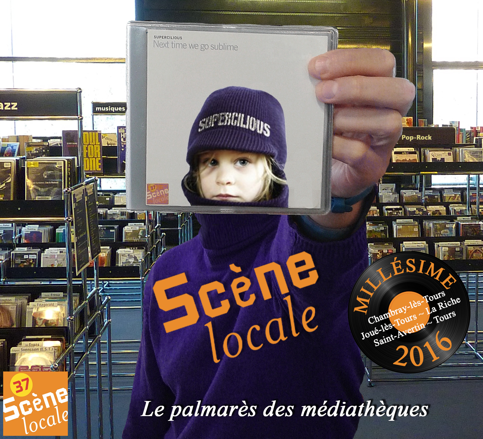 Emission J’ai d’la Locale spéciale Médiathèque du 37