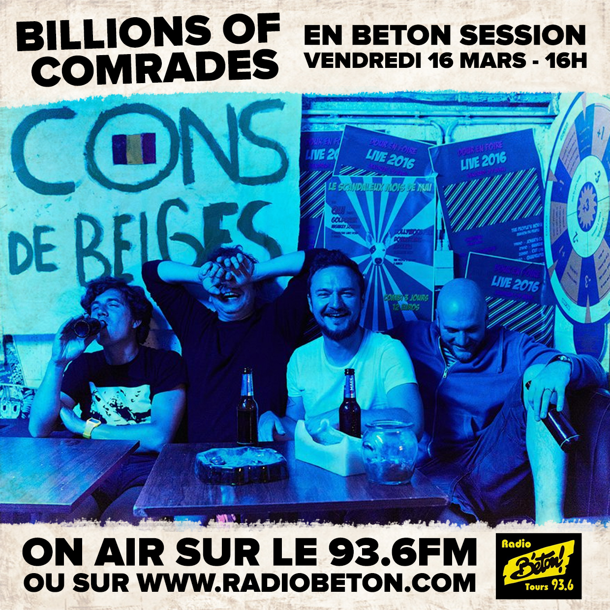 Béton Session – Billions of Comrades