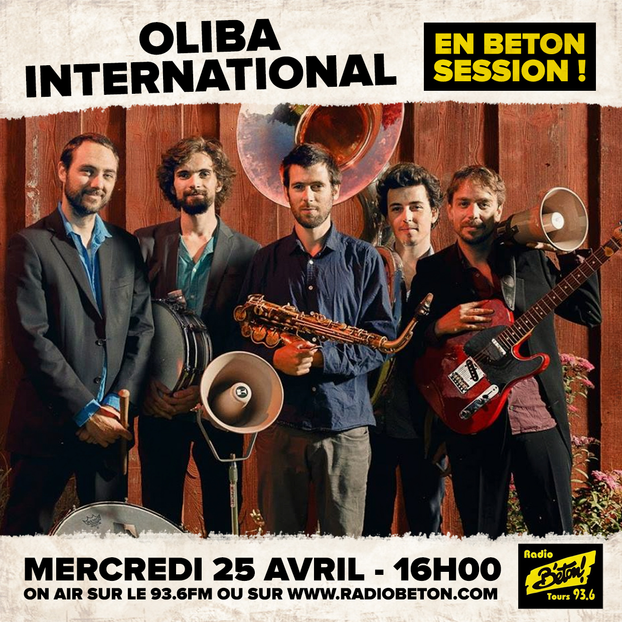 Béton Session avec Oliba International