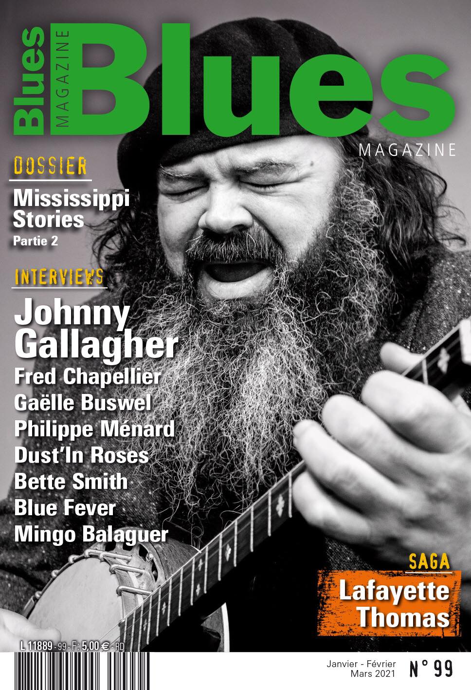 (DBSR) En kiosque – Blues Magazine N° 99
