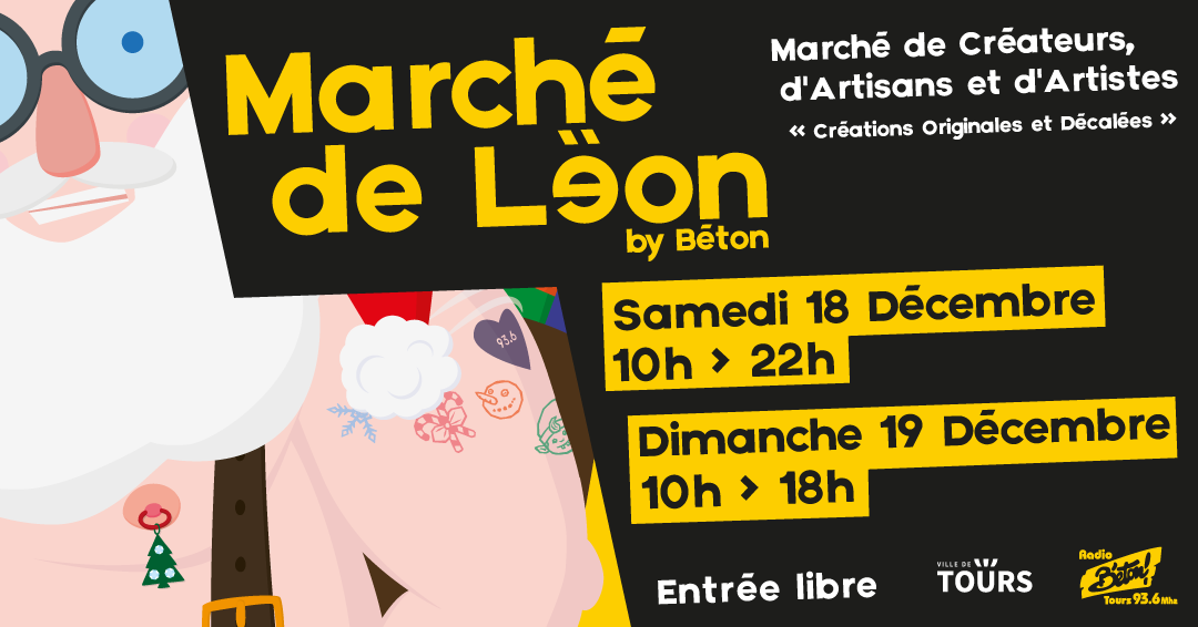 Le Marché de Lëon by Béton !