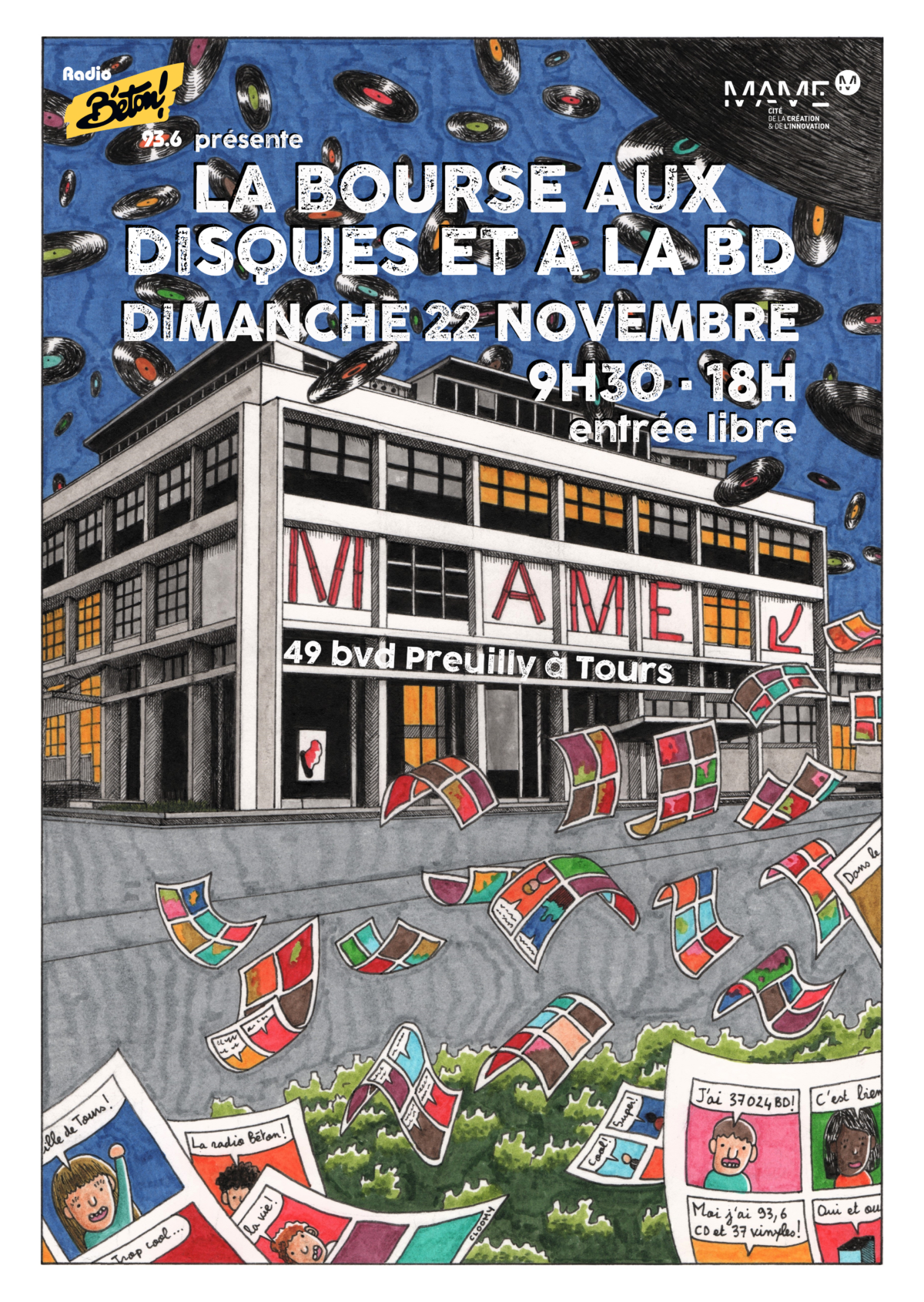 BOURSE AUX DISQUES ET A LA BD 2026 · 43e édition !